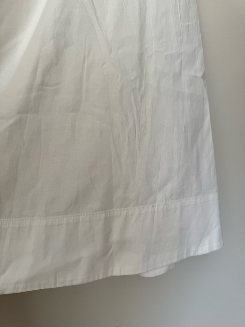 CAARA Astrid Organic Cotton Maxi Skirt White M - Picture 6 of 12